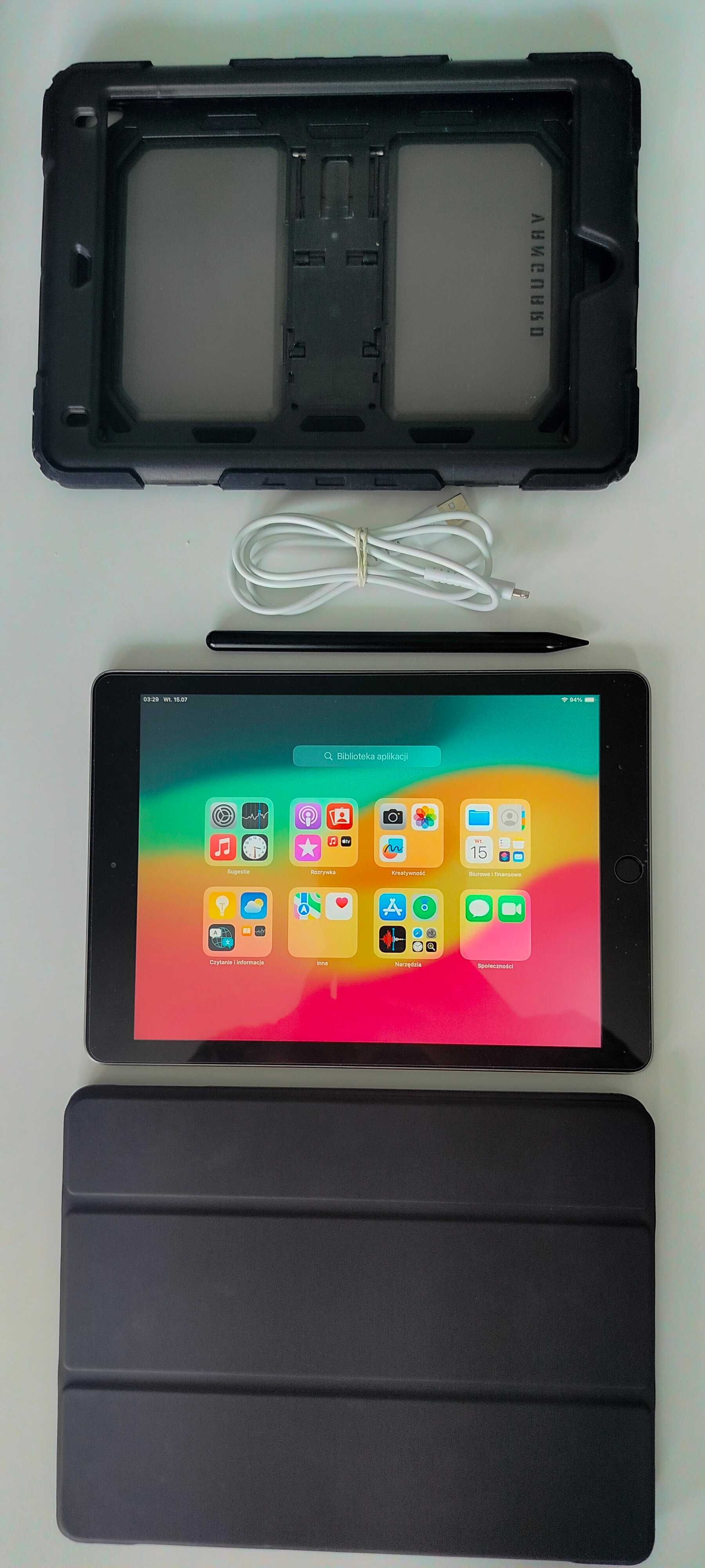 Tablet iPad Apple Retina -iOS 17.7-128 gb-Touch ID-PROCREATE