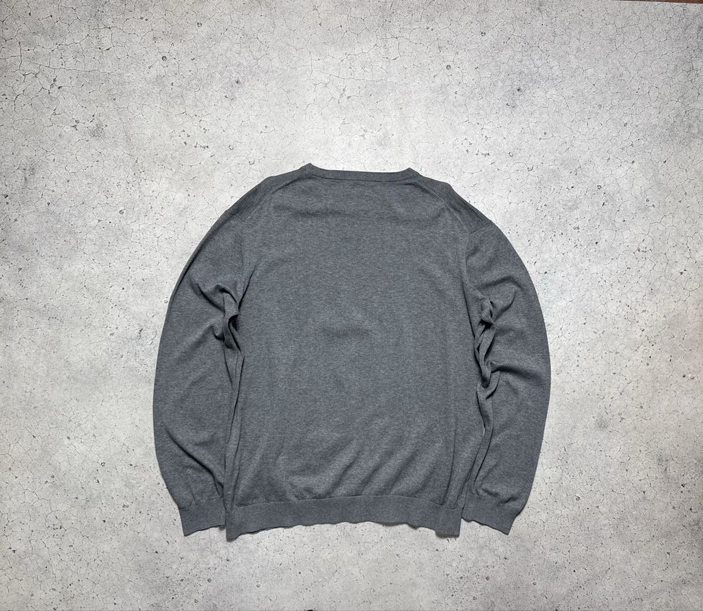 Мужская Кофта Свитер Gant Оригинал 2XL-3XL Серый