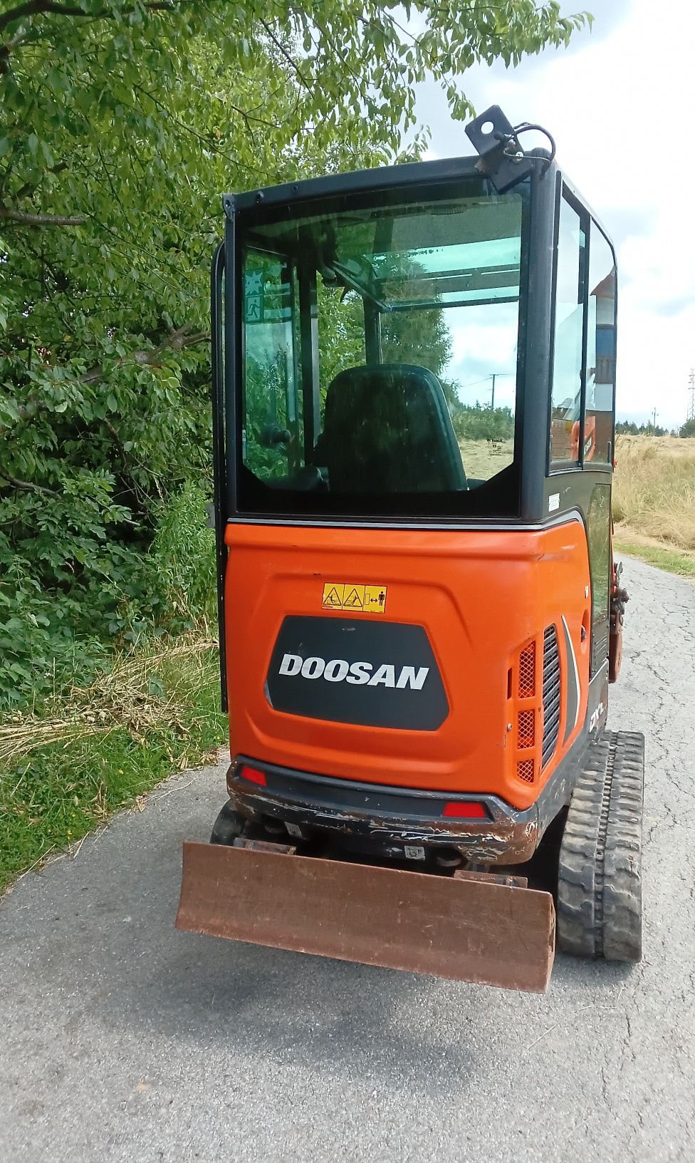 Minikoparka Dossan DX19 2022r