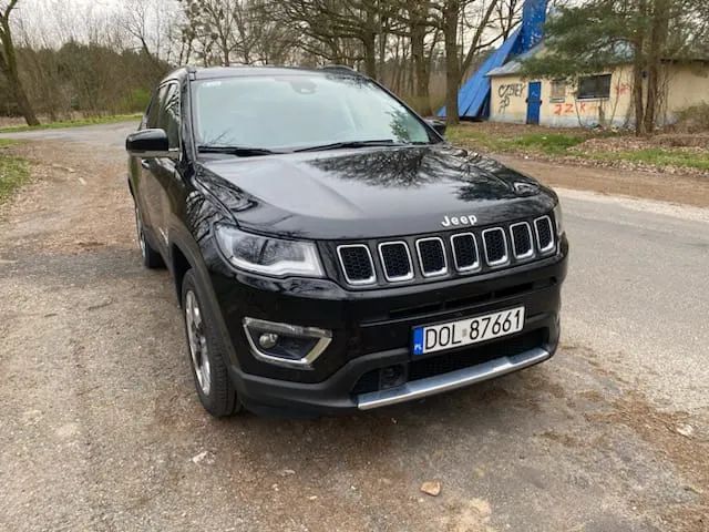 Jeep Compass JEEP COMPASS, Najbogatsza wersja wyposażenia, serwisowany w ASO