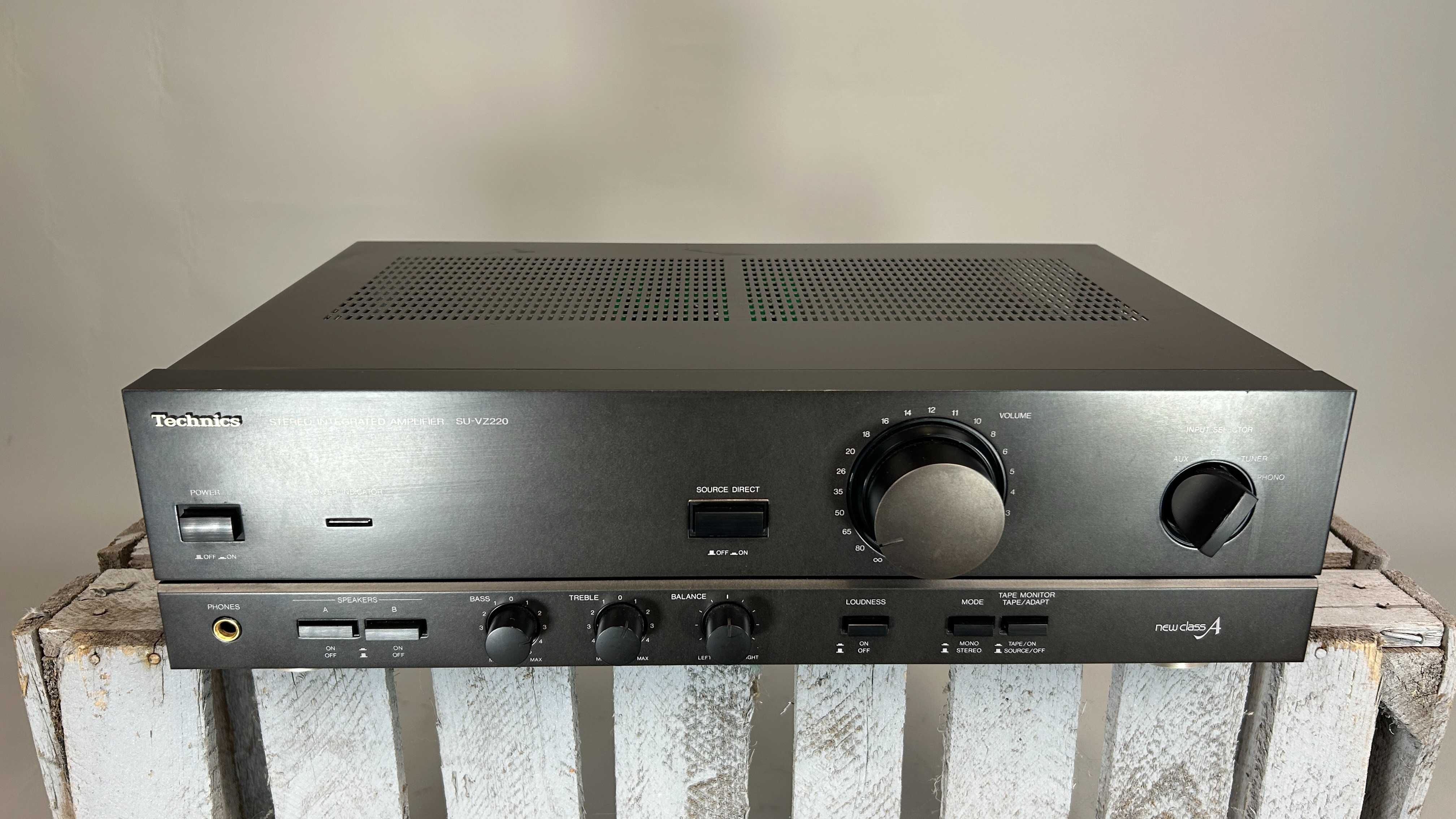 Technics SU‑VZ220 - wzmacniacz stereo New Class A, Japonia