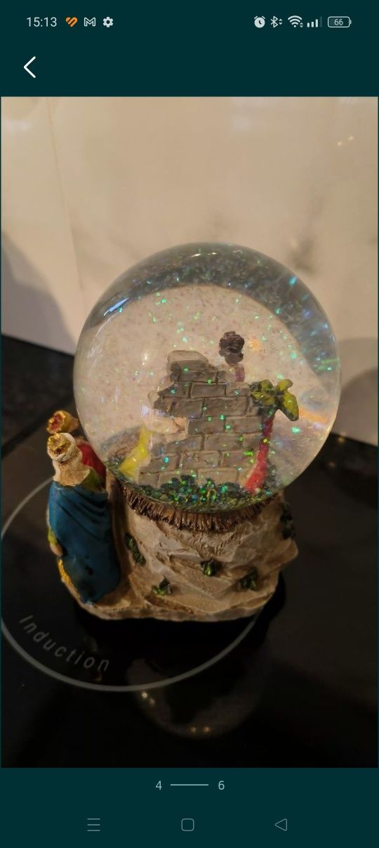 Globo presépio de natal