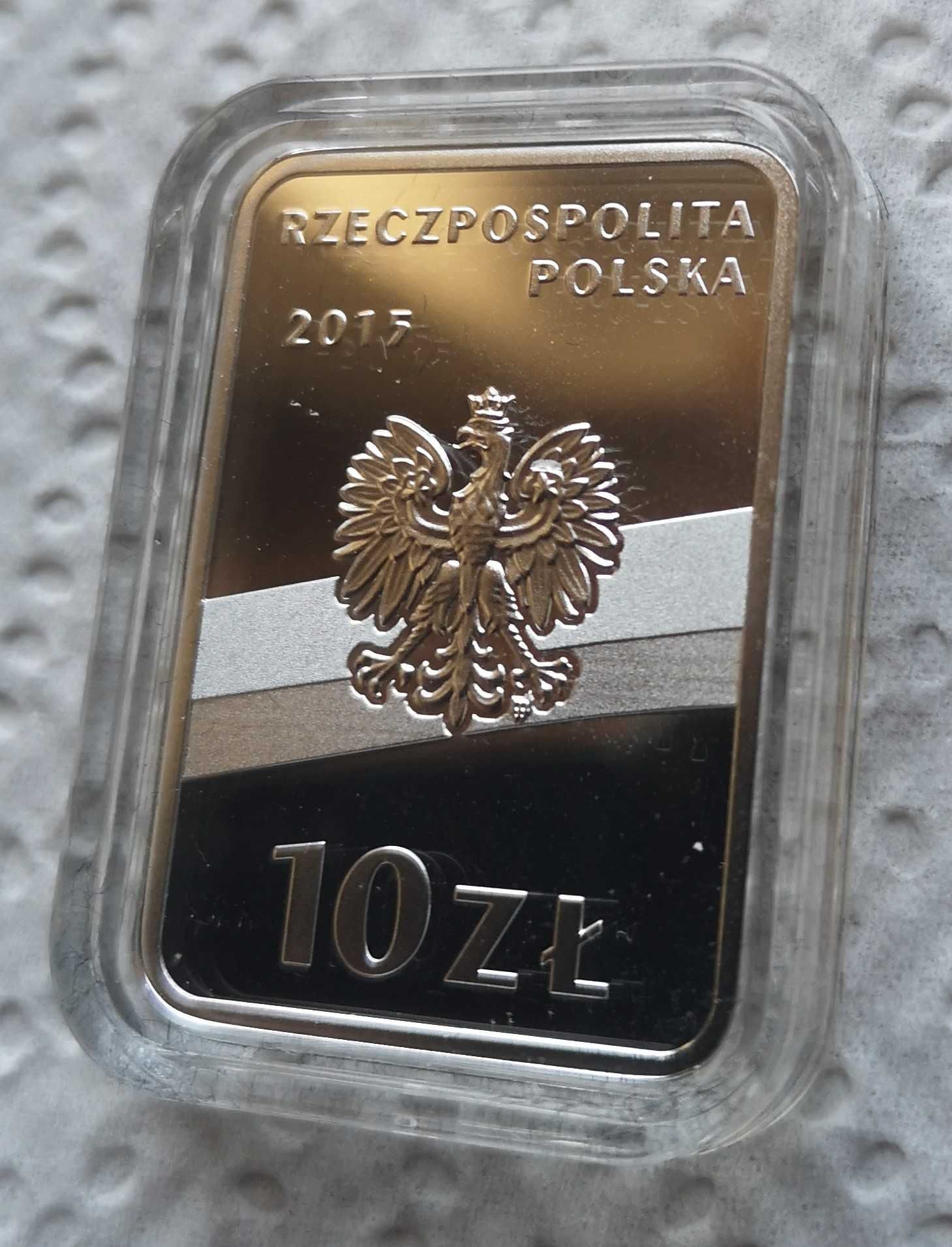 Kolekcjonerskie 10 zł 2015 r. Józef Piłsudski