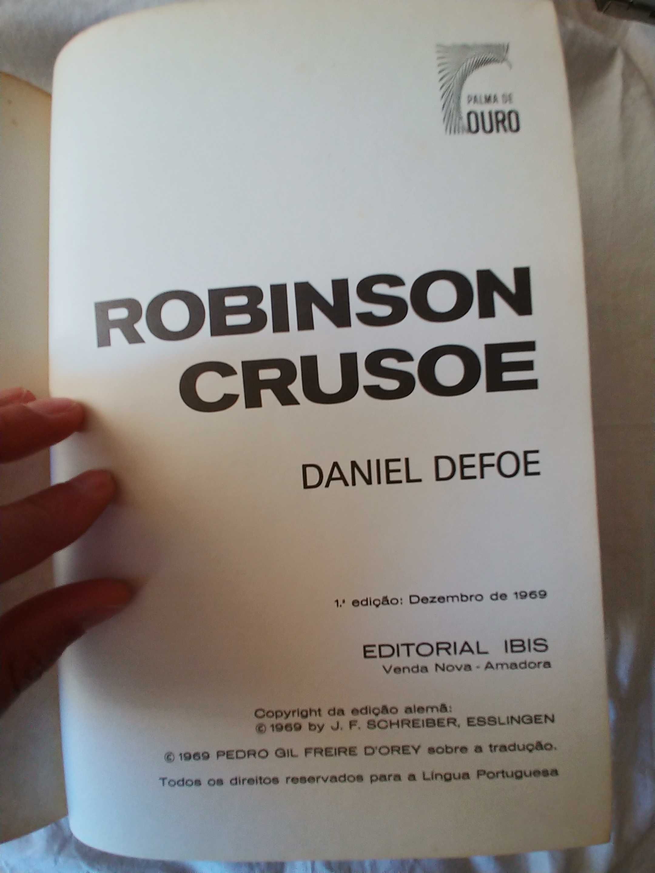 Robinson Crusoe - 1 edição Dezembro 1969