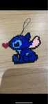 Porta chaves Stitch em fusion beads
