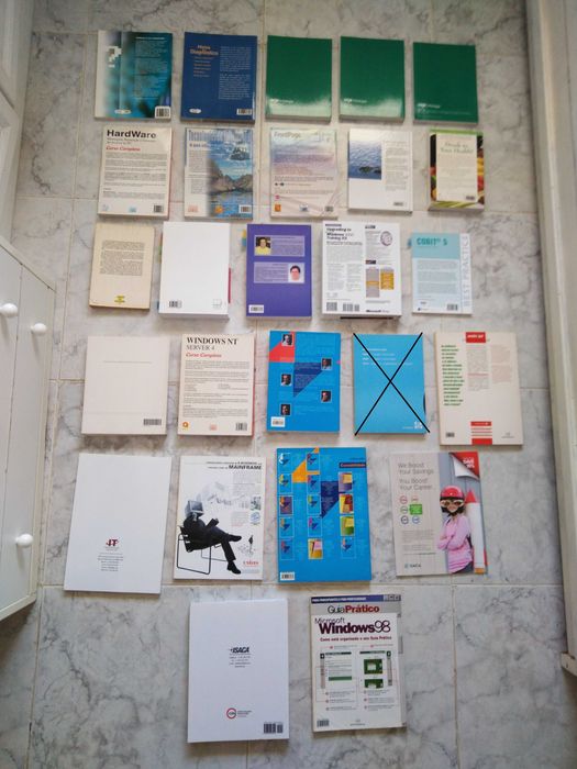 Livros de Informática, Tecnologia, Saúde, Economia, Escolares, etc