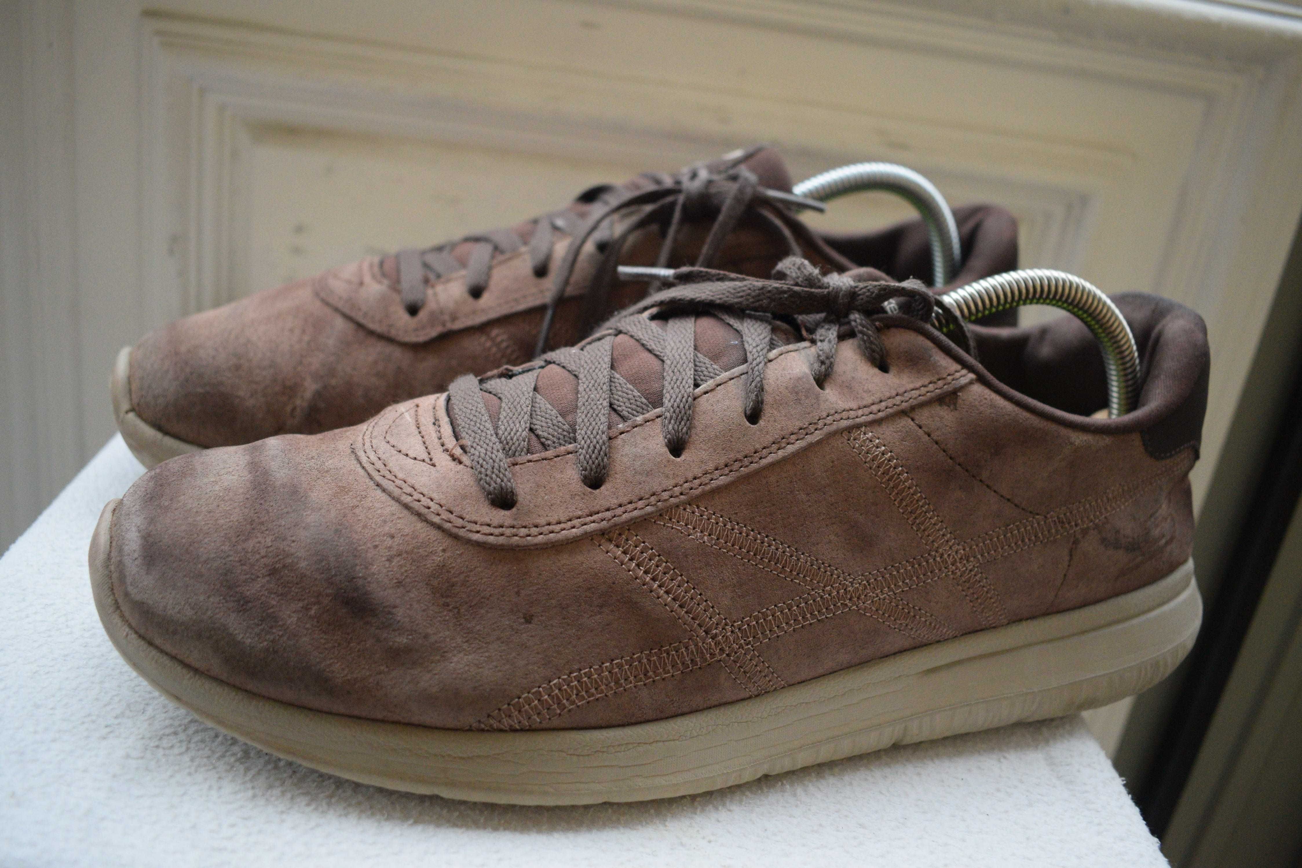 кожаные кроссовки кросовки кеды мокасины Skechers р. 44,5 28,5 см
