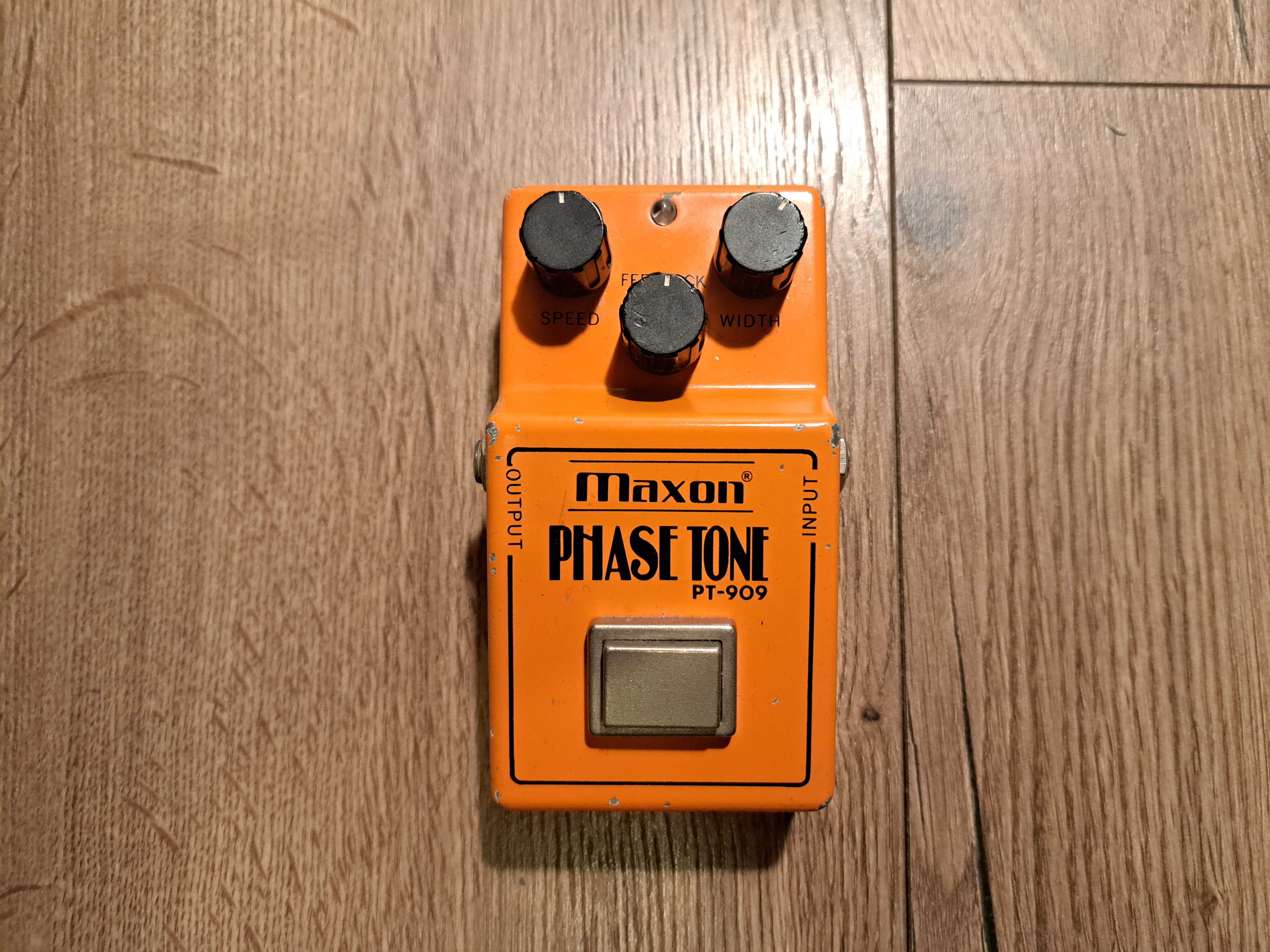 Maxon PT-909 Phase Tone Phaser Lata 70/80 Ibanez