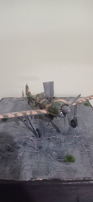 Diorama 1:48 Fw 190 A-6