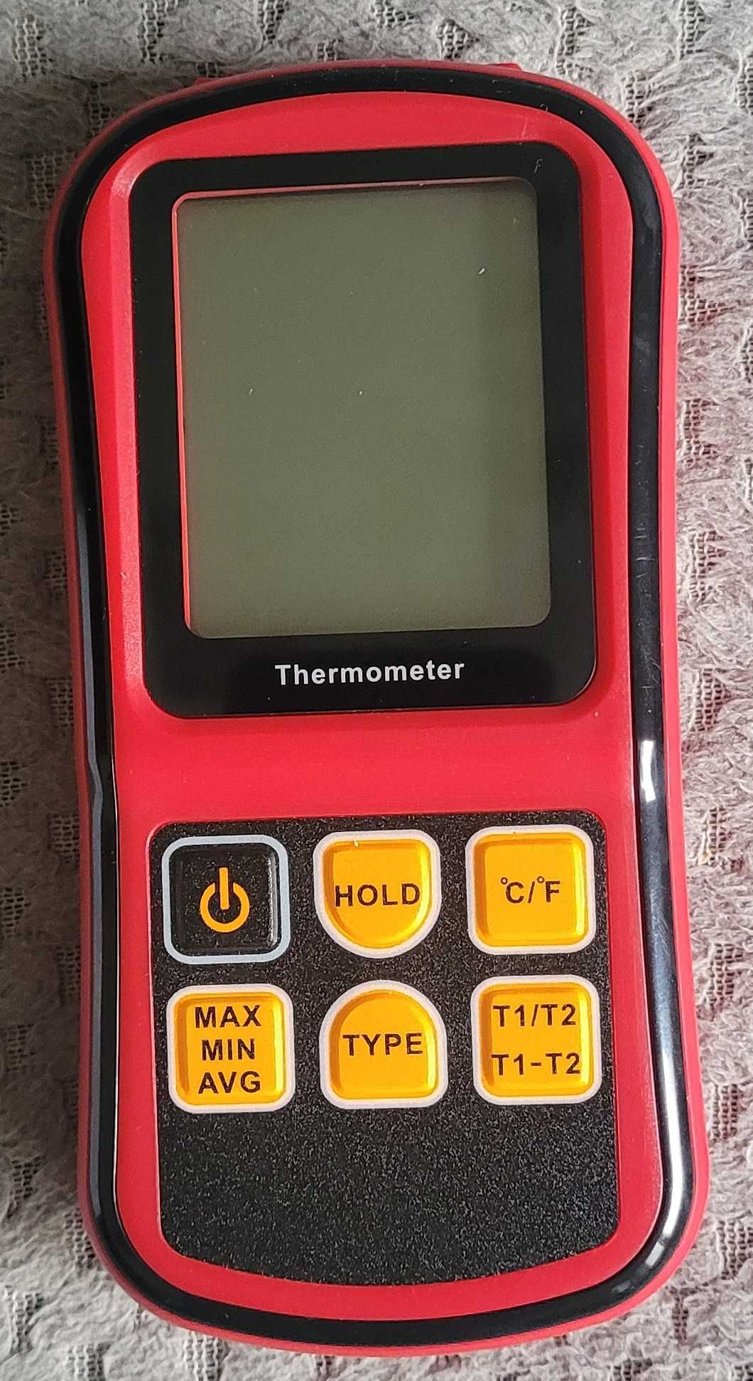 Termometr cyfrowy GM1312 Dwukanałowy miernik termoelementów