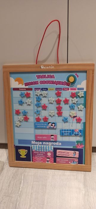 Tablica obowiązków zabawka