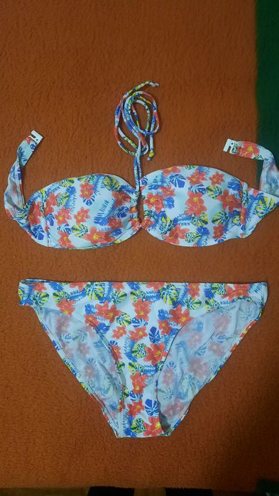 Biquíni padrão floral