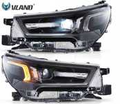Reflektory Lampy Vland Full Led Neon Tuning Toyota Hilux 8 VIII n120 Lift