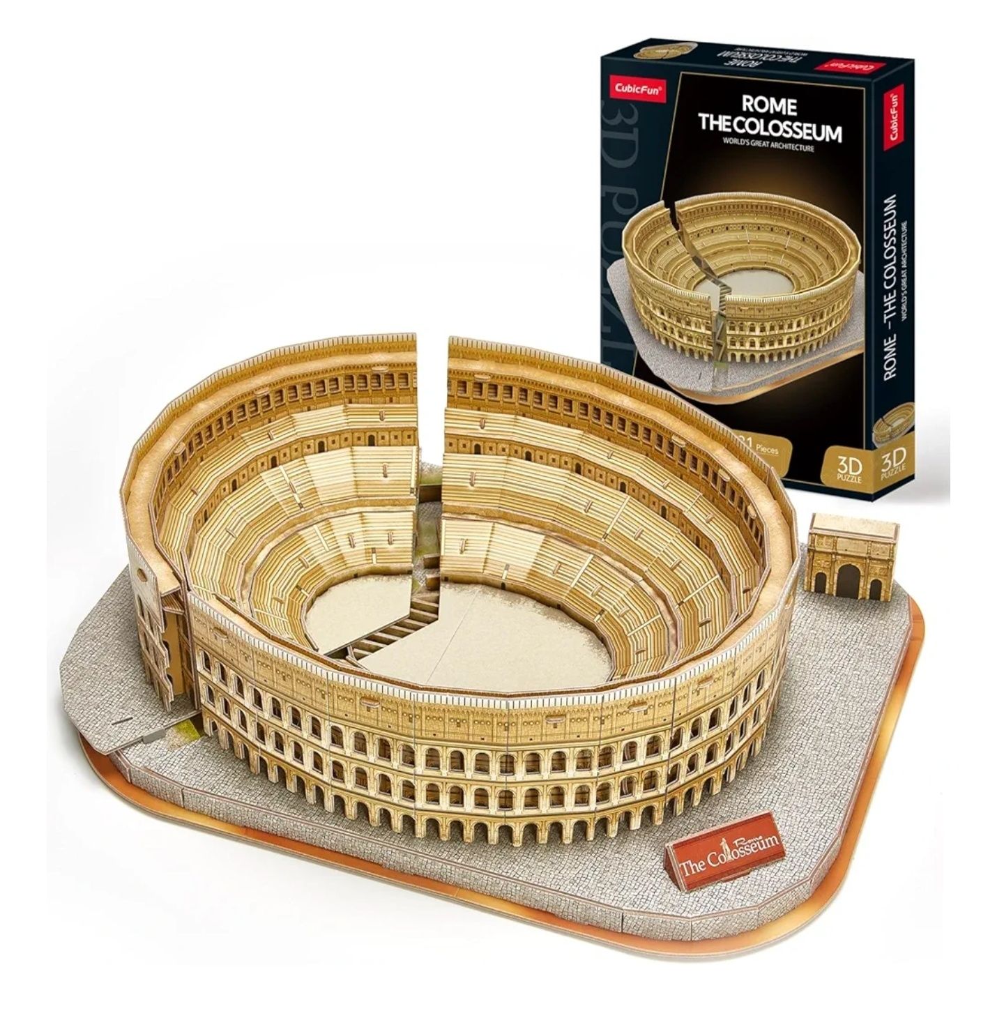 Puzzle 3D - Coliseu de Roma