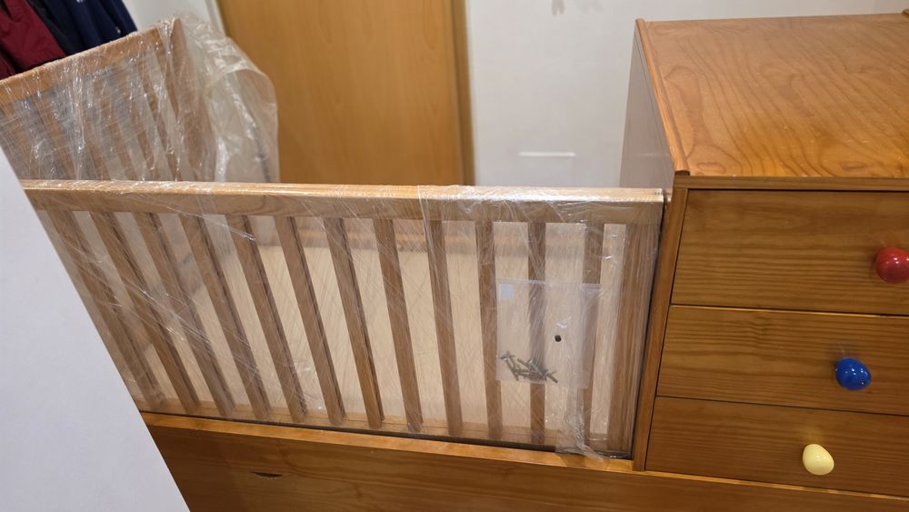 Cama evolutiva/berço/criança/adolescente