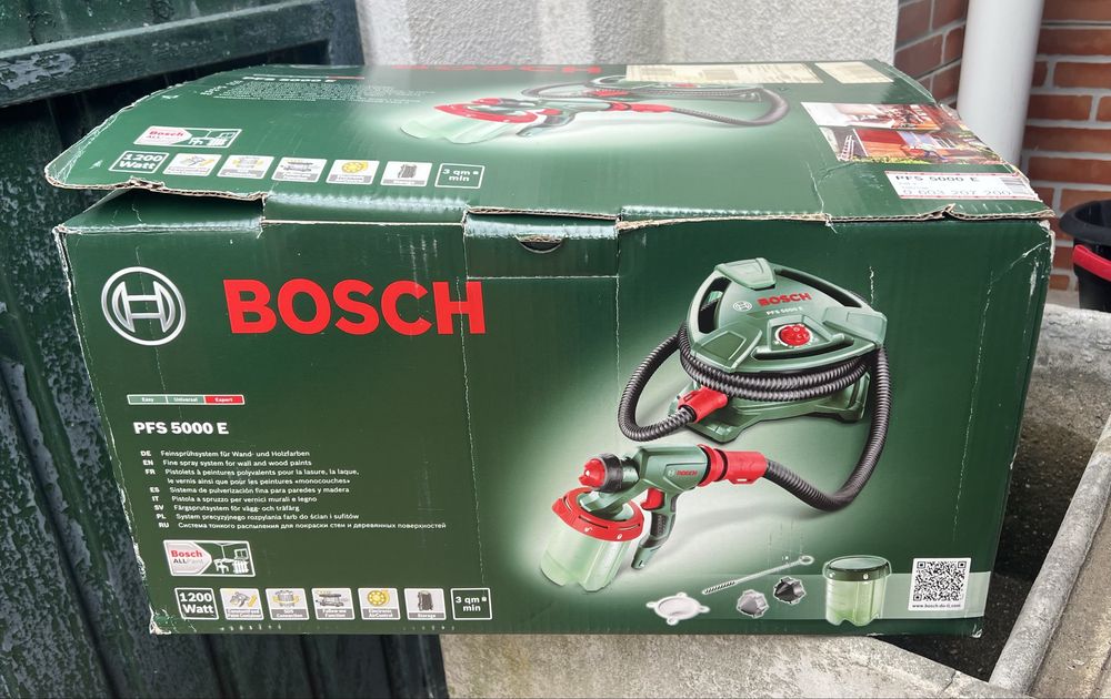 Pistola de Pintura Bosch PFS 5000 E NOVA
