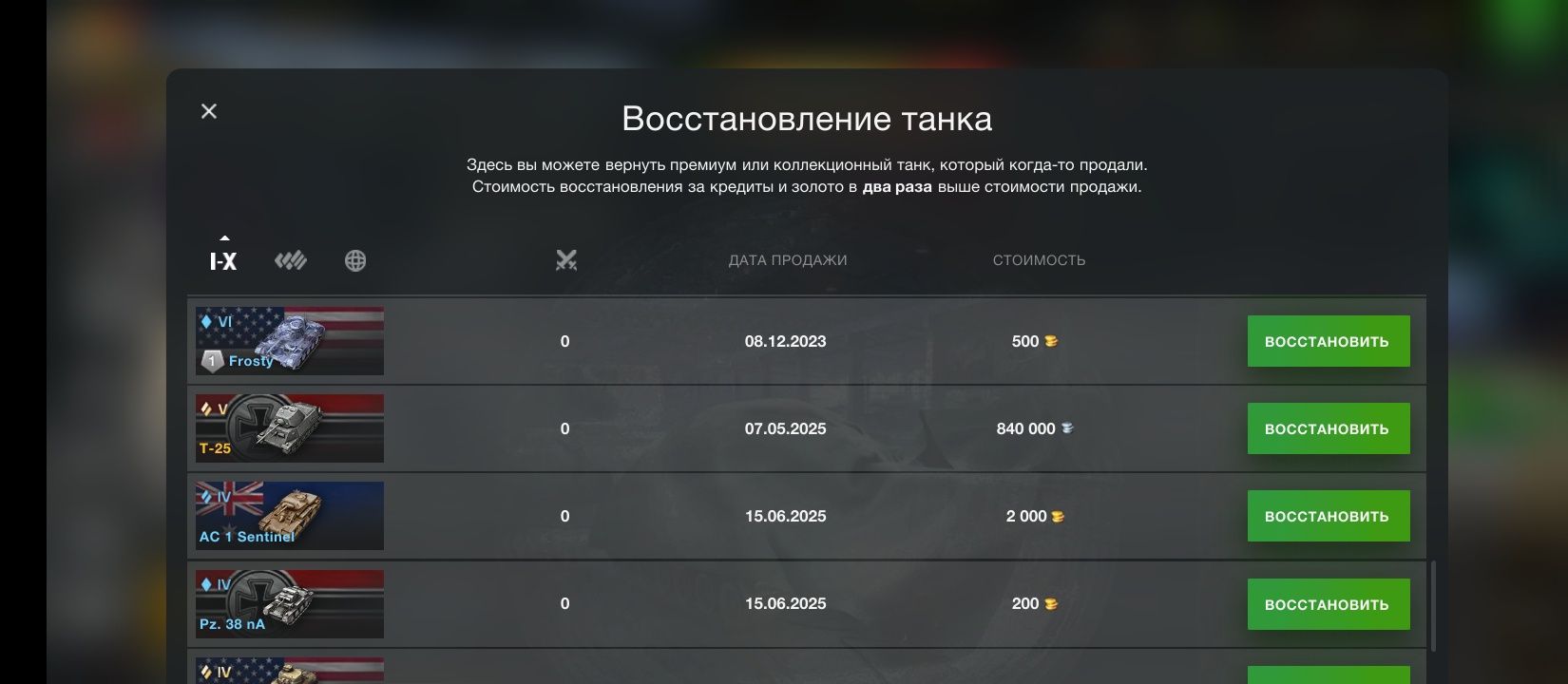 Аккаунт World of Tanks Blitz