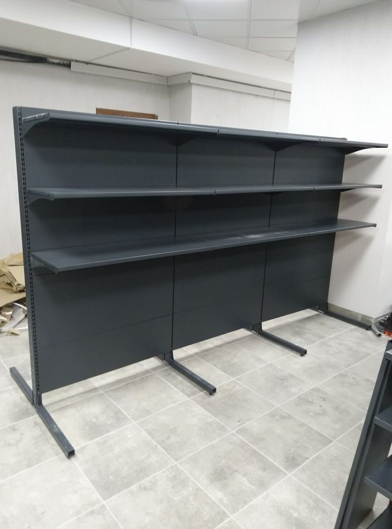 Торгівельне обладнання,Металеві стелажі для магазинів,аптек.Нове і б/у