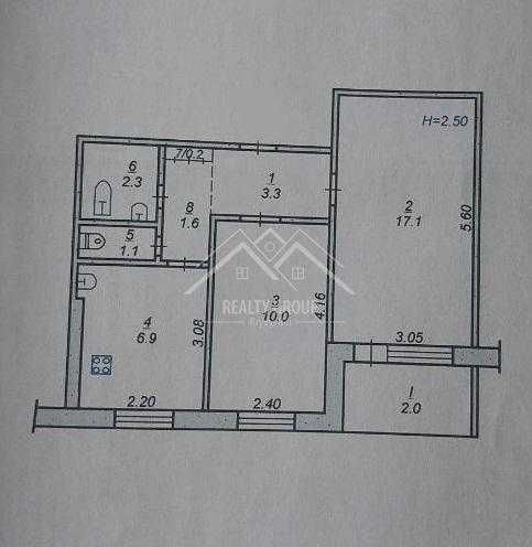 Продаж 2к у ЦМ р-ні по вул.Свято-Миколаївській