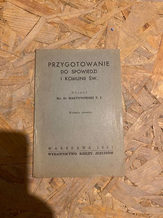 Przygotowanie do spowiedzi i komunii św. 1951