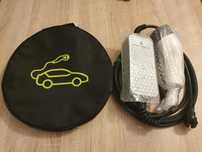 Carregador carro elétrico EV tipo/type 2 NOVO (8A-16A) c/bolsa