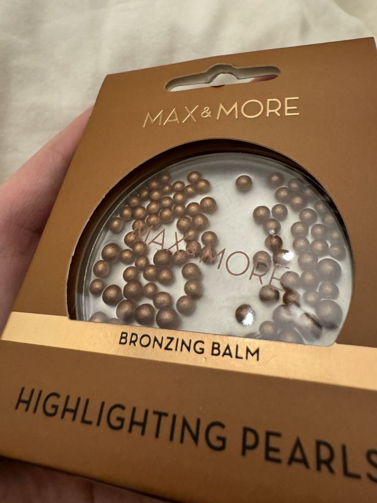 Balsam bronzer w kremie max&more nowy