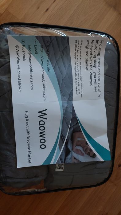 Cobertor pesado. 6.8kg
