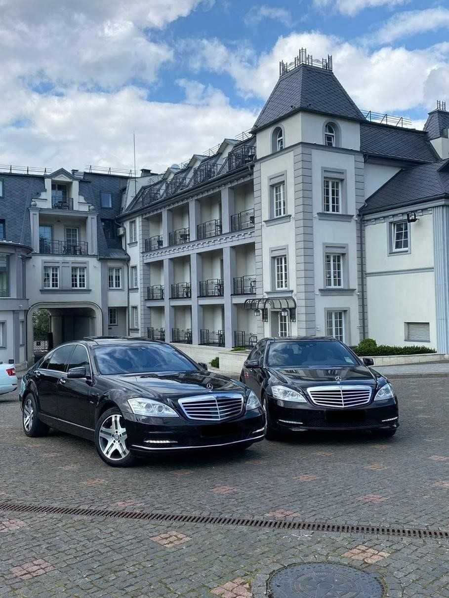 Авто VIP-класу Mercedes S-class 221/Супровід/Авто на весілля