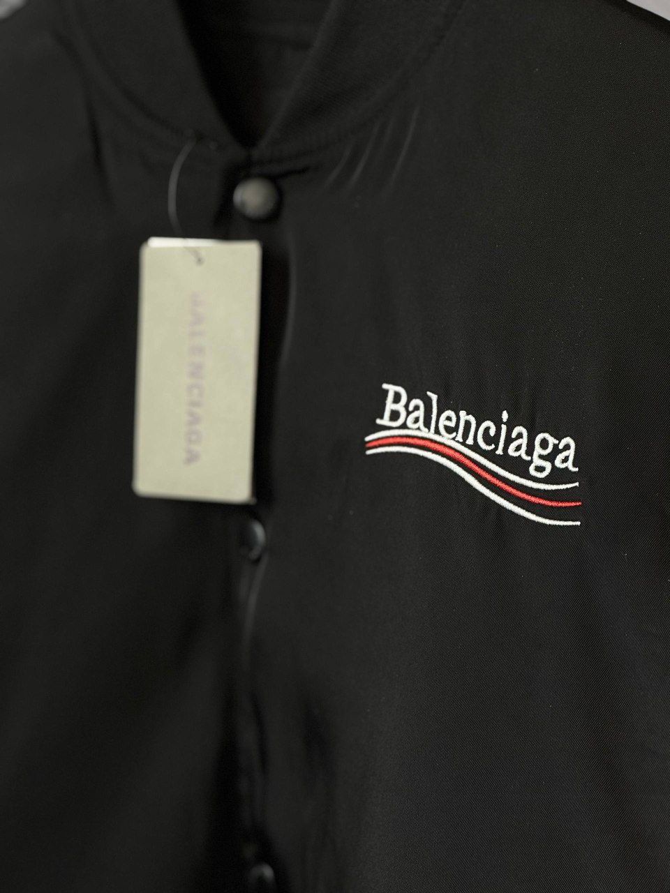 Бомбер Balenciaga Political Campaign Varsity Jacket in Black.

Розміри