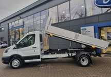Ford Transit Zabudowa  Podwozie z wywrotką trójstronną 3700 2200 - koła bliźniacze - Kamera!!