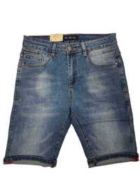 Krótkie spodenki męskie jeansowe r. W32 nr 698A
