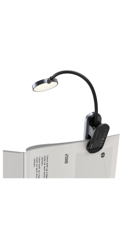 Настільна лампа Baseus Comfort Reading Mini Clip Lamp DGRAD-0G