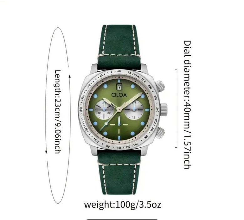 новые часы бренд CILOA хронометр дорожный чехол