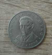 Moneta 20zł MARCEL NOWOTKO sprzed denominacji.