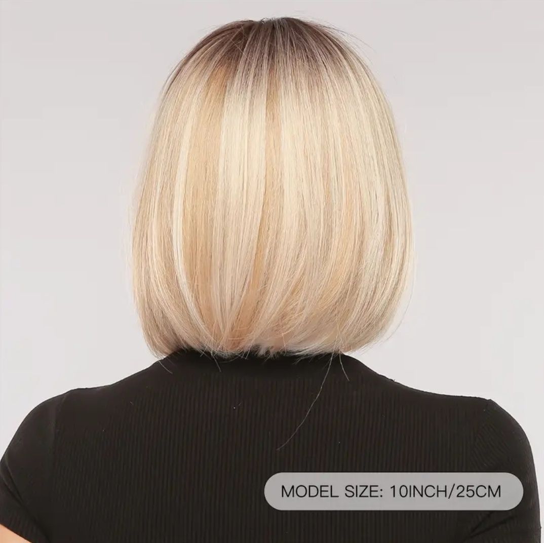 Peruka ombre jasny blond