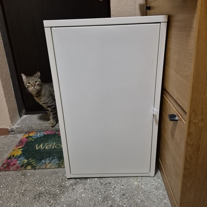 Pojemna szafka metalowa Ikea