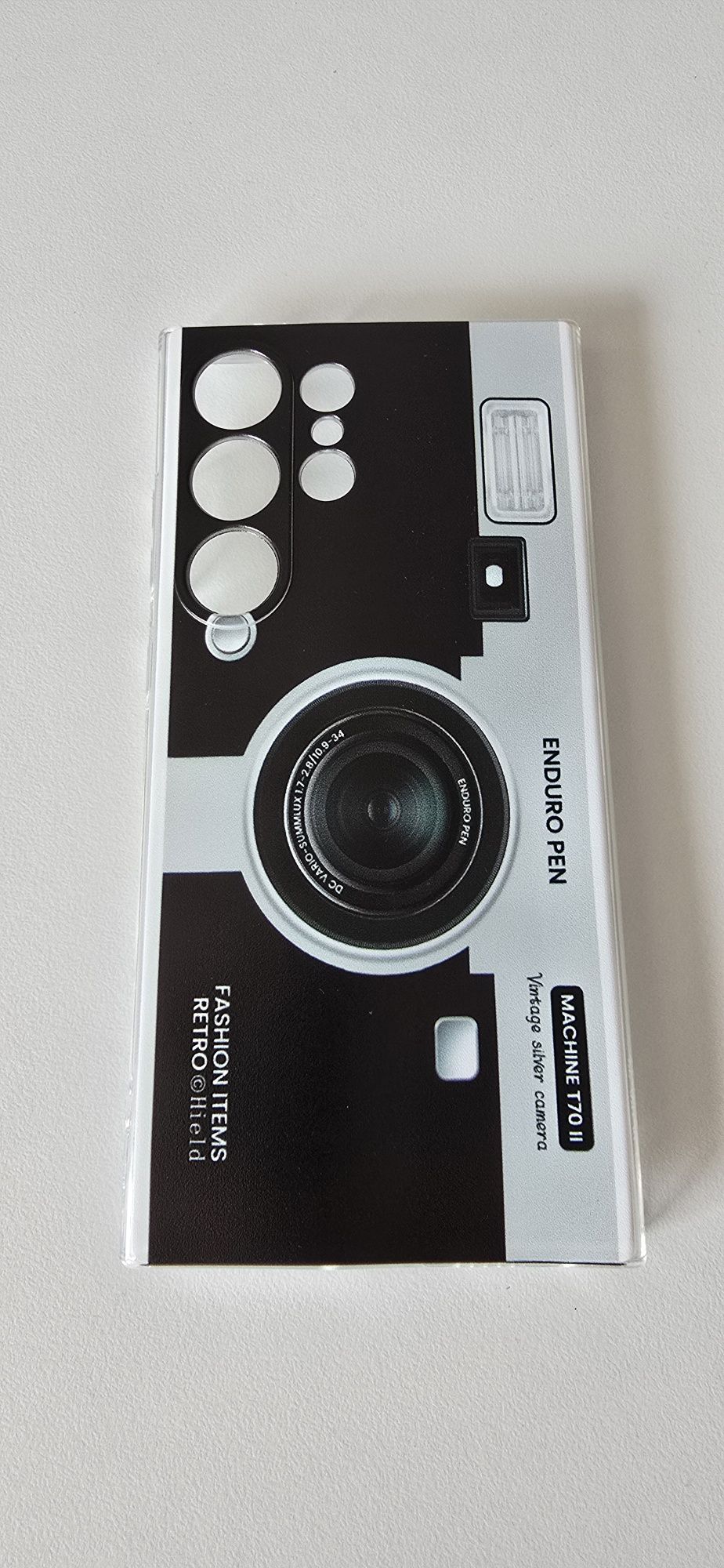 Etui  , silikon  , plecki Samsung Galaxy S 24 ultra  . Aparat .