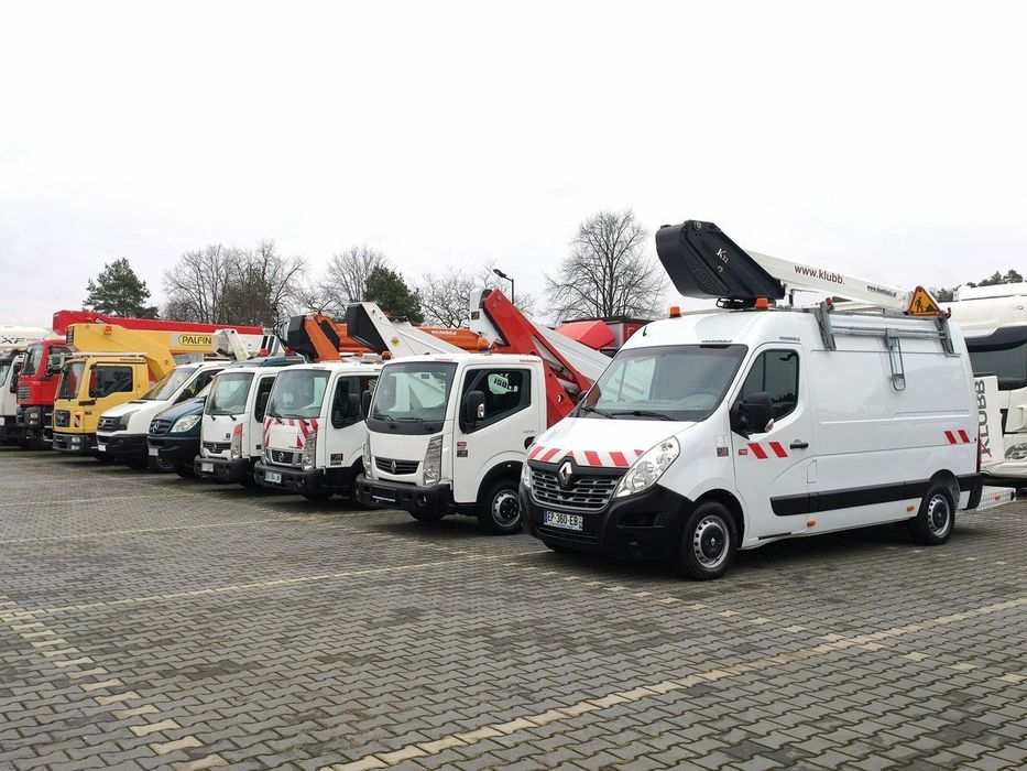 Renault Master  Zwyżka Podnośnik Koszowy KAT B Do 3.5tony 12.5m KLUBB K32 UDT P7
