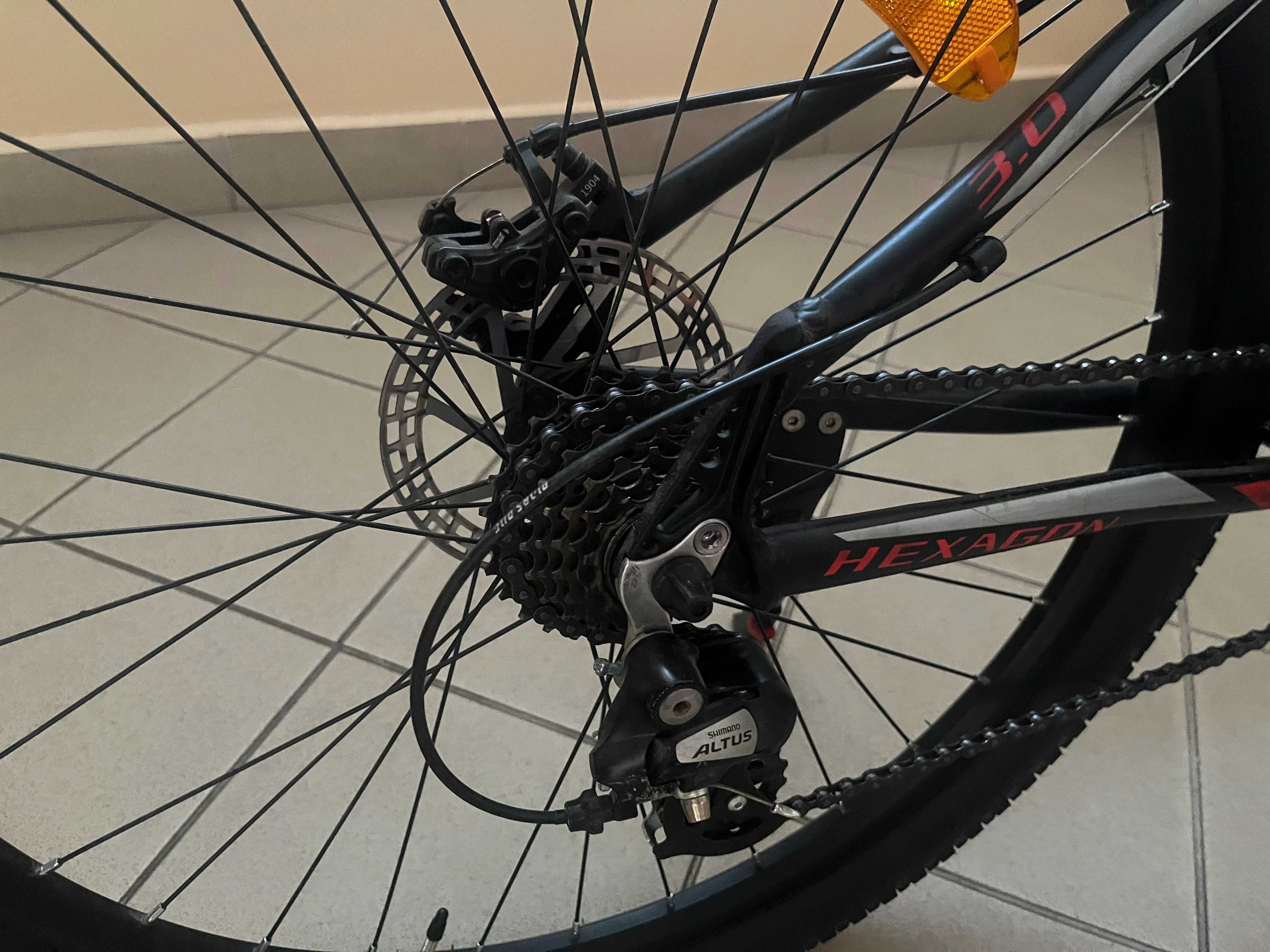 Rower Górski MTB Kross Hexagon 3.0 Shimano koła 26" hamulce tarczowe