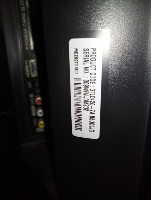 Televisão - LG preta