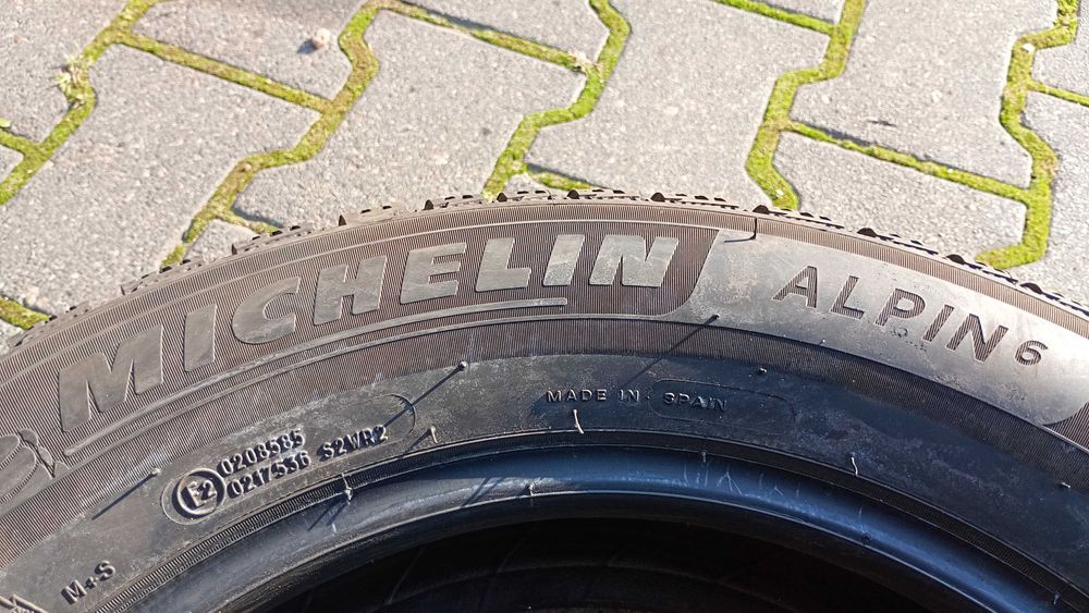 4x 195/65R15 Michelin Alpin 6 Zima Używane FV Siedlce