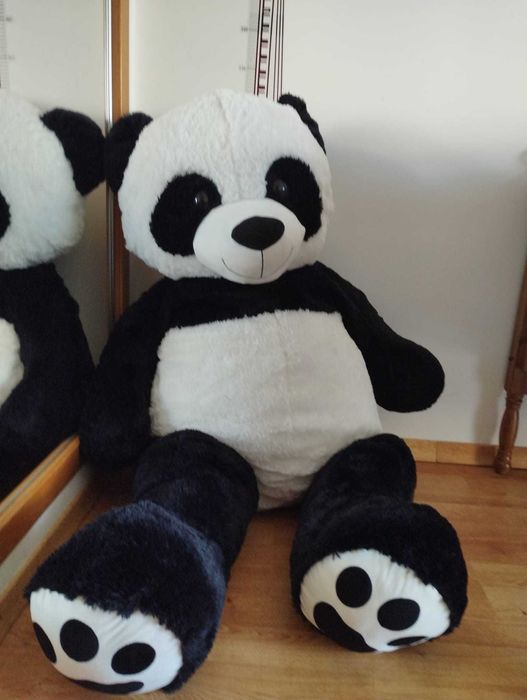 Panda gigante de peluche em excelente estado