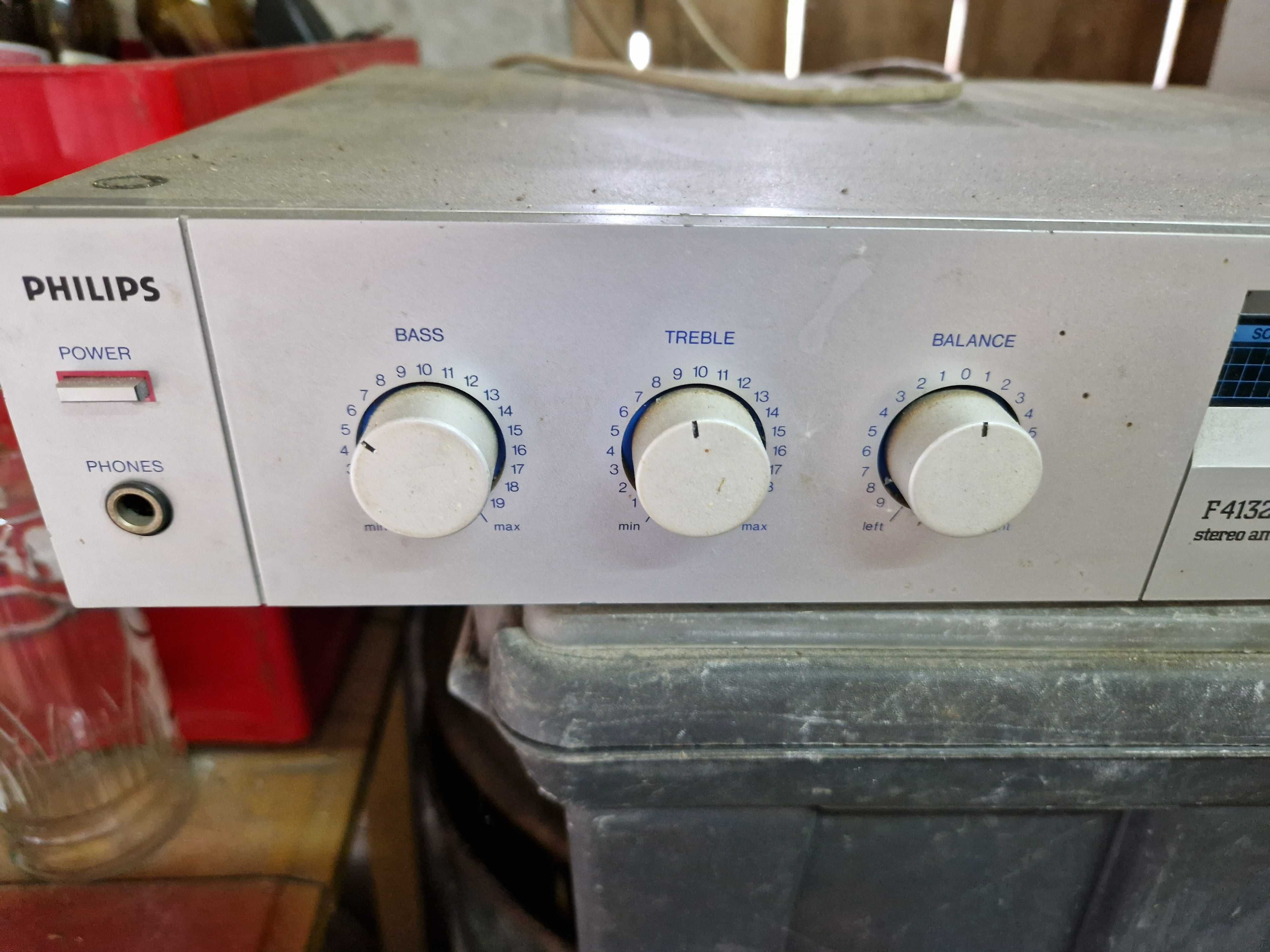 Wzmacniacz Philips F4132 + Tuner Technics ST-8011