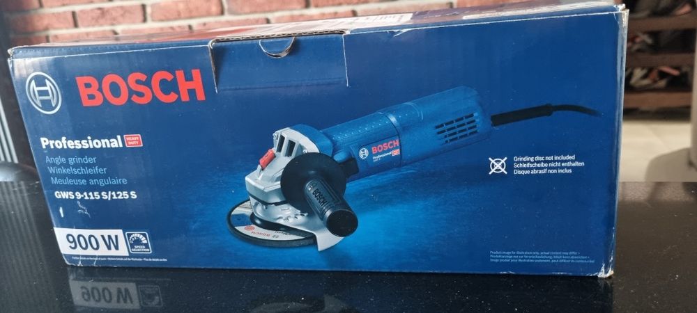 Nowa szlifierka kątowa Bosch GWS 9-125 S 900W flex kątówka