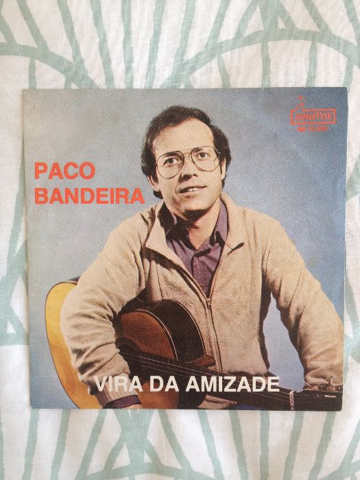 Disco vinil 45rpm: Paco Bandeira "Vira da Amizade" (vintage)