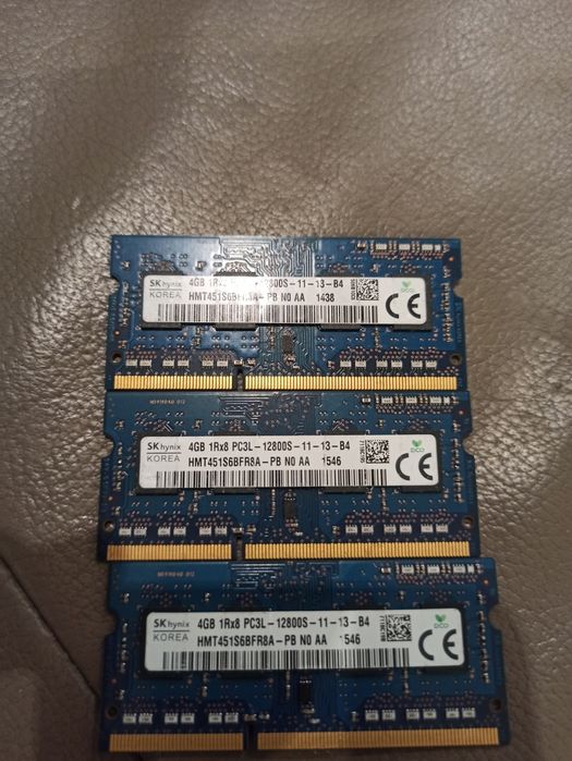 Pamięć do laptopa Hynix DDR3L 4 GB 1600MHz (HMT451S6BFR8A)