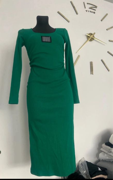 Sukienka zielona długa La..mu