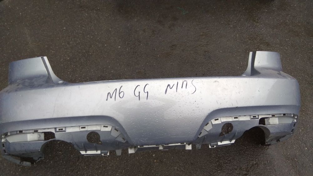 Мазда6 MPS задний бампер GP9A-50-221CAA в сборе с накладками голый МПС