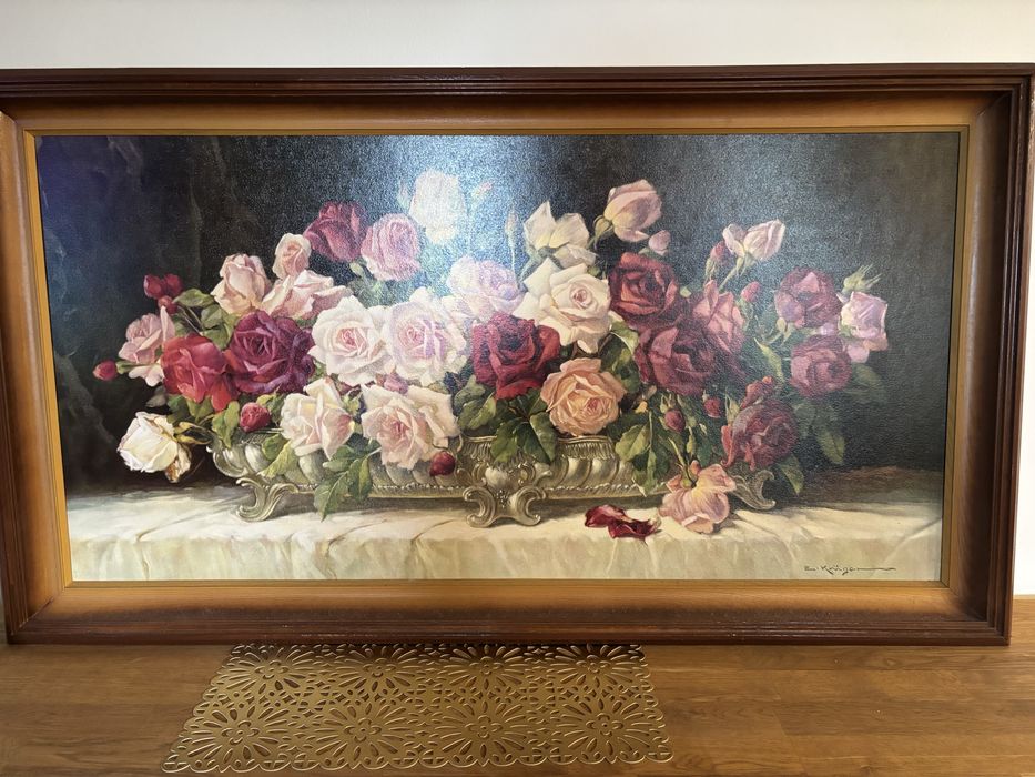 Obraz w drewnianej ramie