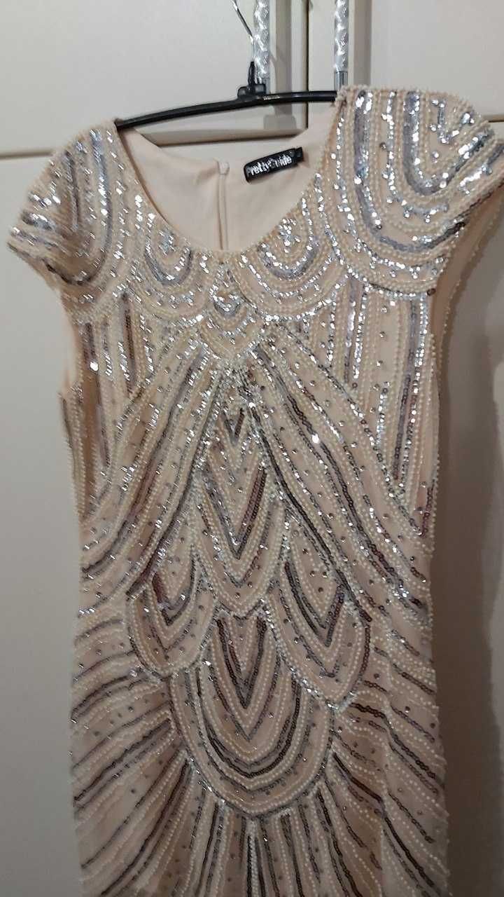 Шикарное вечернее платье, размер М-L (48-50)